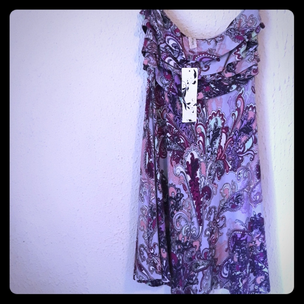 CASIQUE STRAPLESS MINI  DRESS size M